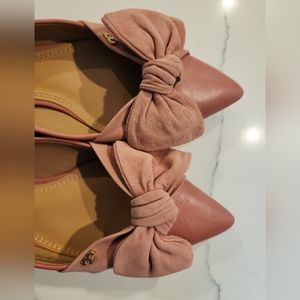 Most adorable Tory Burch bow flats!!!